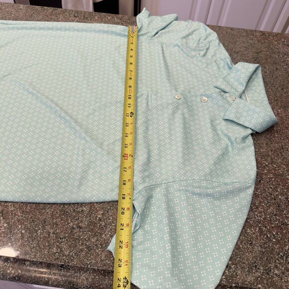 Full TurnThe Frisco Polo Mens S Floral Golf Summer Shirt permomanc style IS06808 - Picture 6 of 11